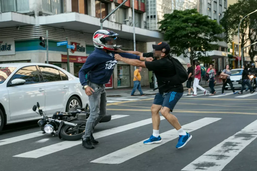 Violência no trânsito